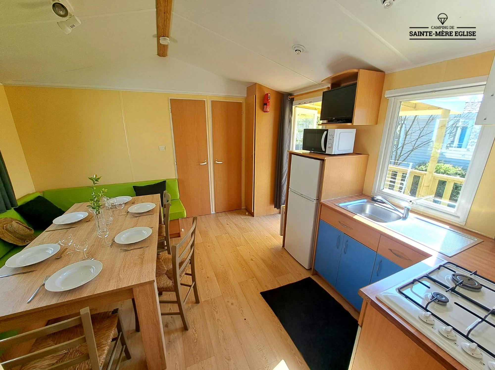 Camping Sainte Mere Eglise エクステリア 写真